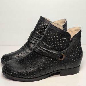 Spenco Priscilla metatarsal pad ankle boot/booties woman size 8.5D. EU 39D(wide)